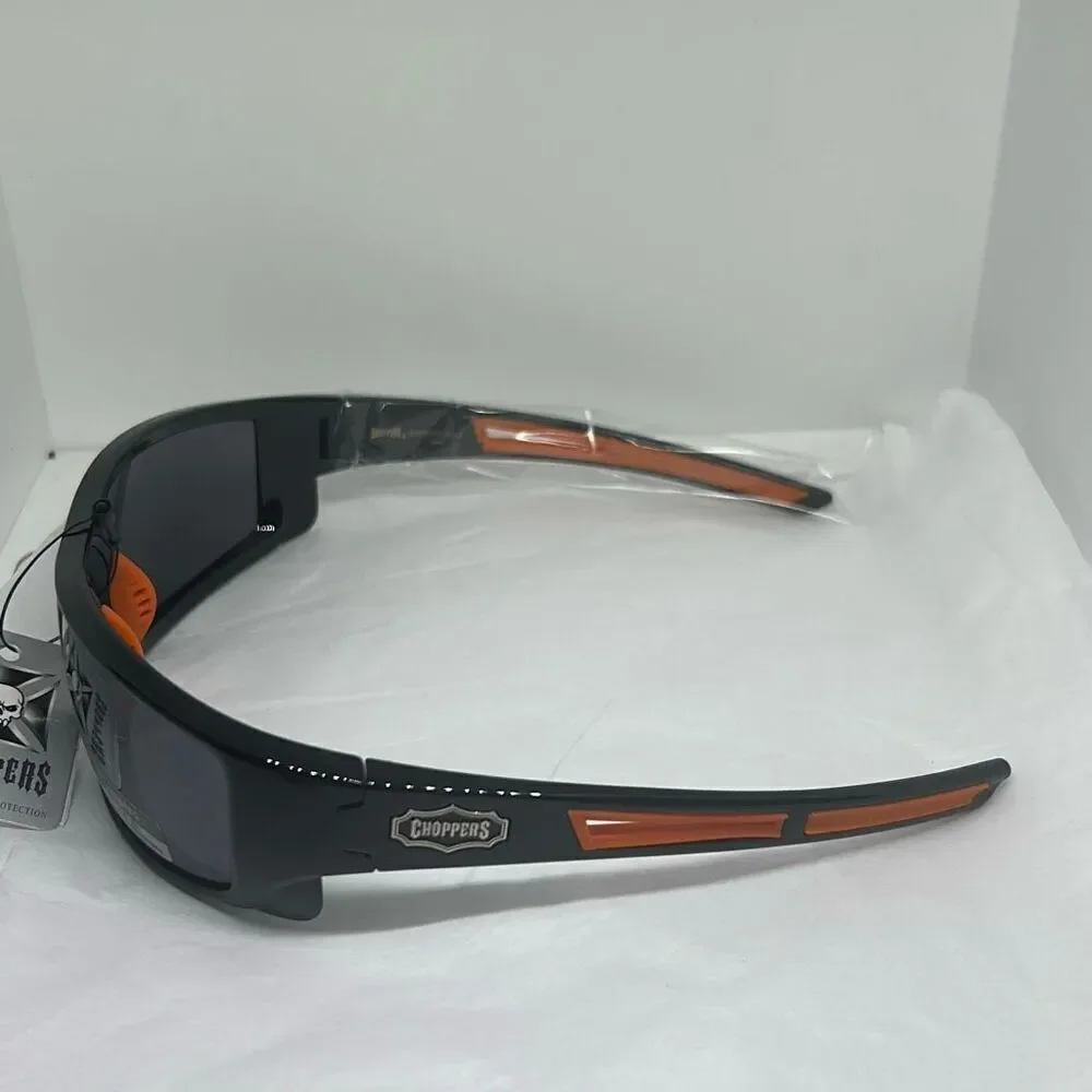 Choppers Model 6765 Wrap Sunglasses UV400 Protection Men’s Biker Style